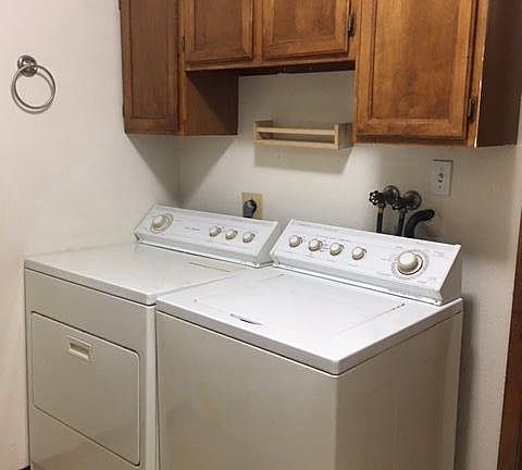 Laundry room in unit