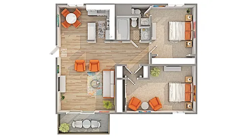 Floor plan Clover