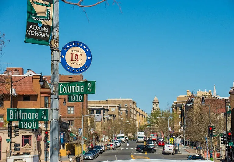 Shopping and dining in Adams Morgan
