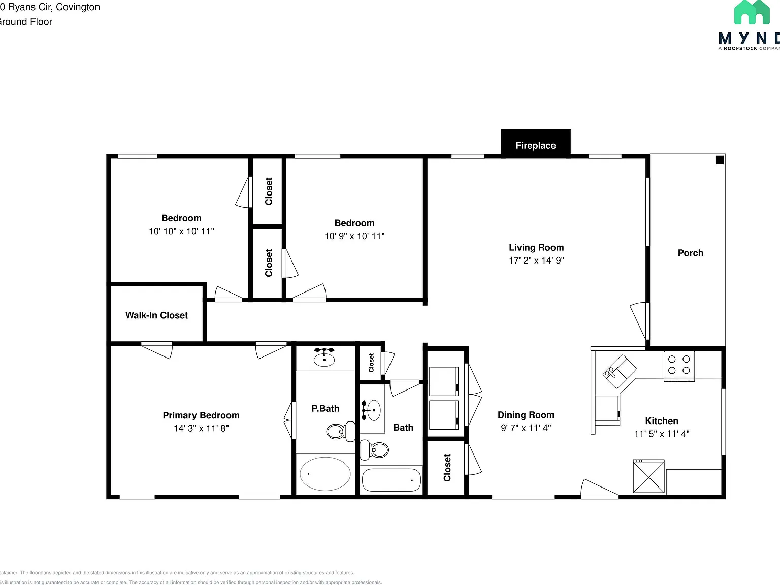3 bed, 2.0 bath, 1260 sqft, $1,675 — Photo 4
