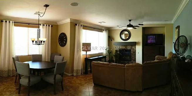 Greatroom - Wired for Surround Sound and Gas Fireplace