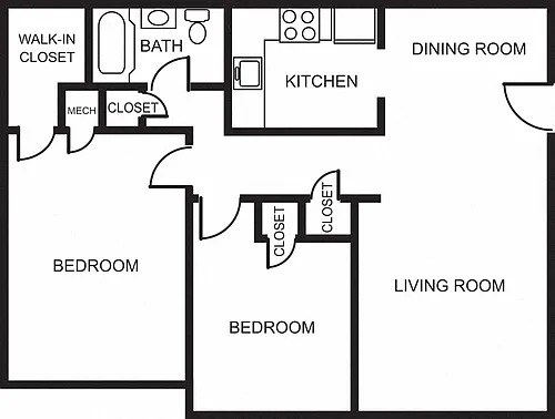 Floor plan 2A Floor Plan