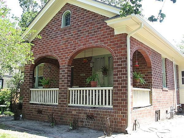Northwest facade - porch.