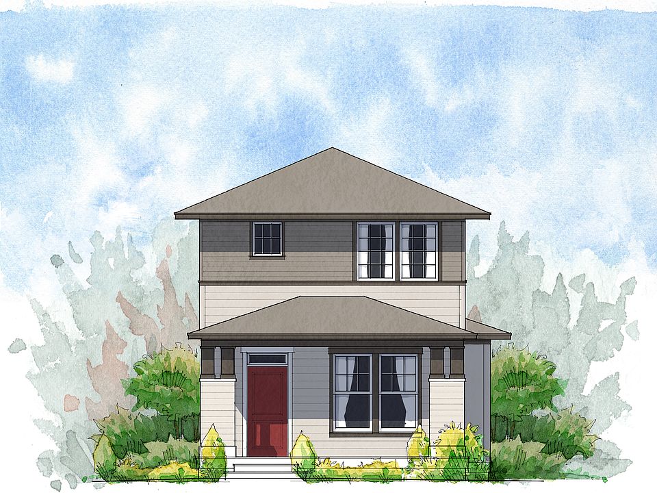 Prairie Elevation with Porch