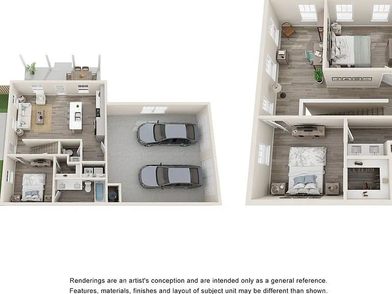 3 Bed Lunar Twin with Garage 3 Bed Lunar Twin with Garage