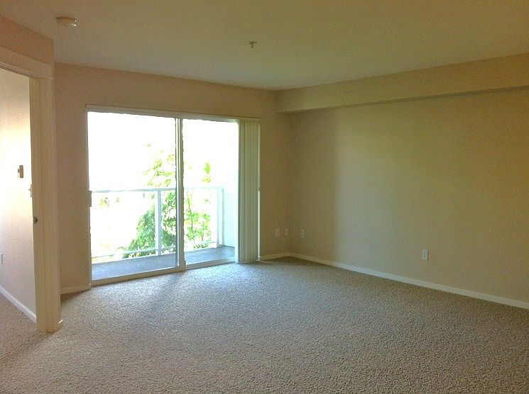 Living room with patio