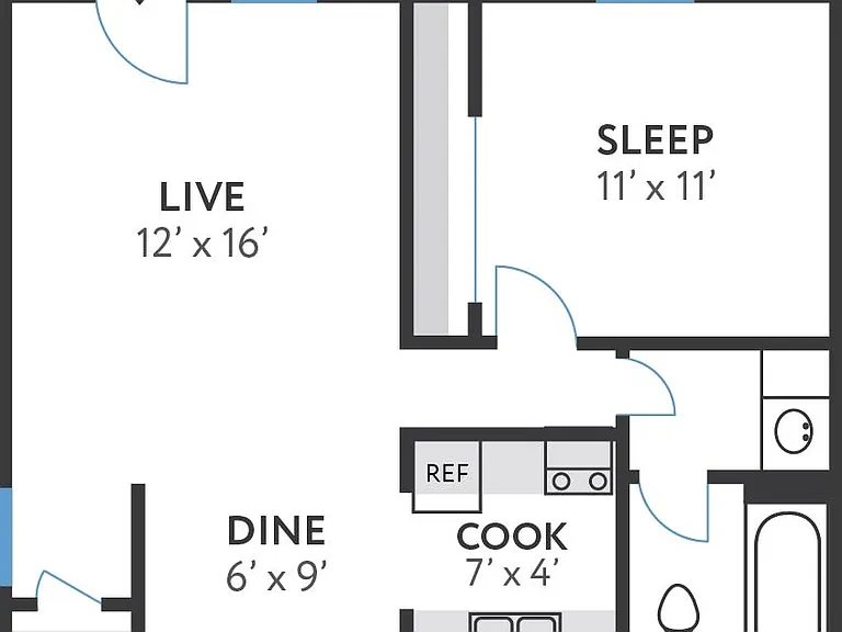 One Bedroom, One Bathroom | Stone Point Apartments | Apartments in Menomonee Falls, WI One Bedroom, One Bathroom | Stone Point Apartments | Apartments in Menomonee Falls, WI
