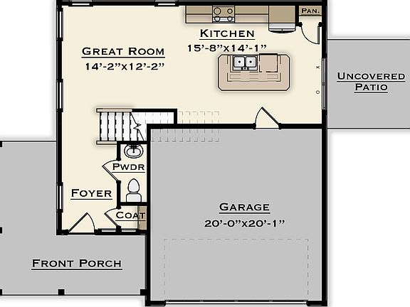 First Floor Street Side Elevation A