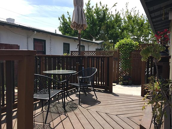 Deck, built by owner