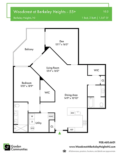 Floor plan $2.77/sq.ft. - 1D.2