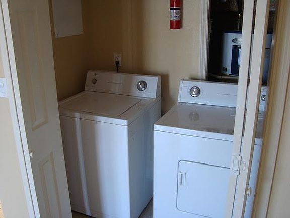 Washer and Dryer included