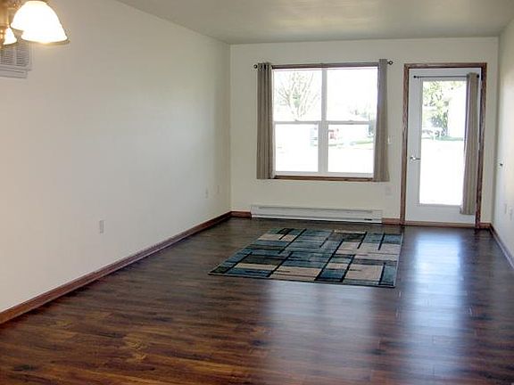 Living room + patio door