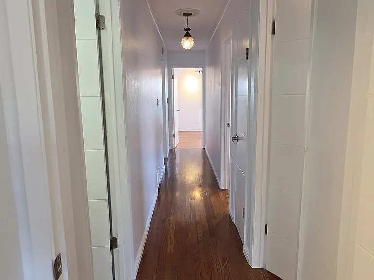 hallway for bedrooms and bathrooms