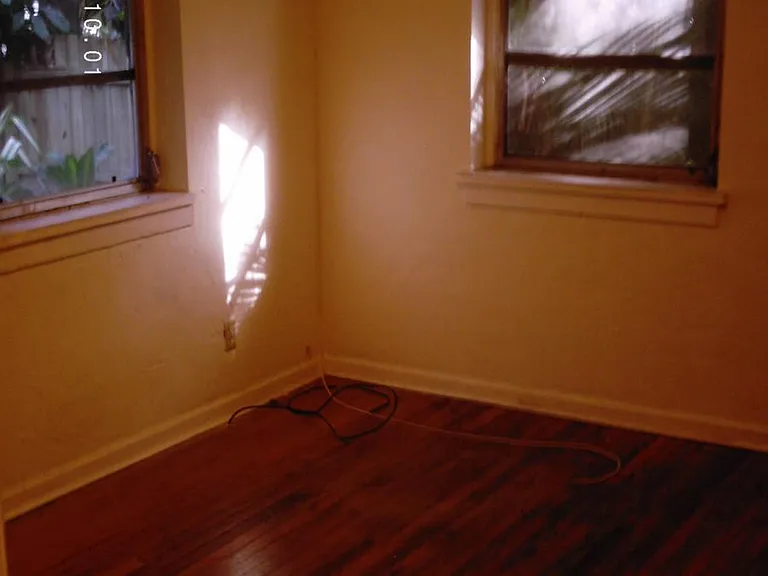 Distressed Red Oak flooring, sun filled rooms