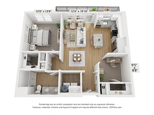Floor plan A4 - Opal
