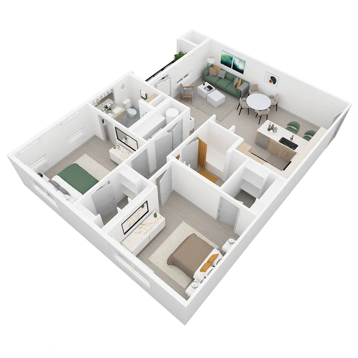 Floor plan B4