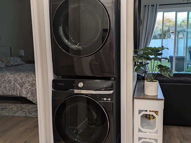 washer and dryer