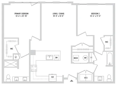 Floor plan B022