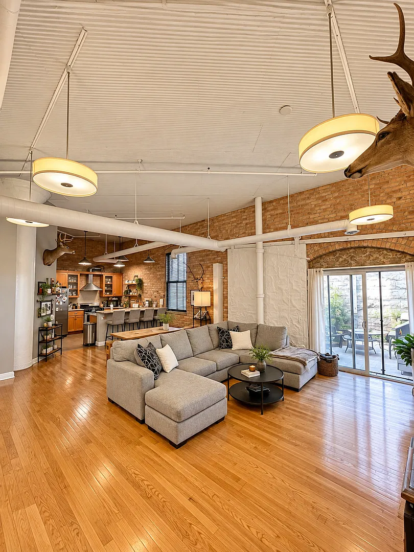 Private Courtyard + Exposed Brick Loft in the Lower East Side — Photo 2