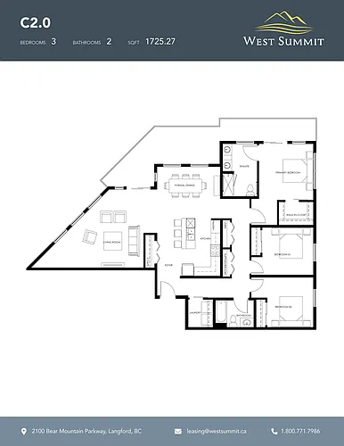 Floor plan Nootka Island