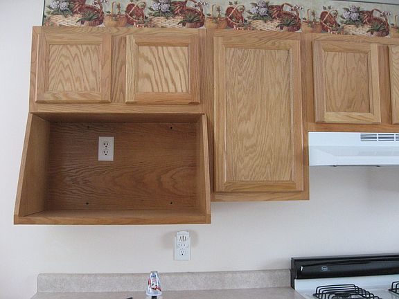 Microwave shelf