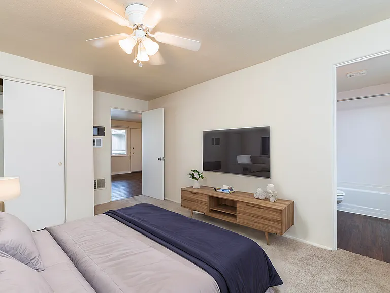1 Bedroom Staged 1 Bedroom Staged