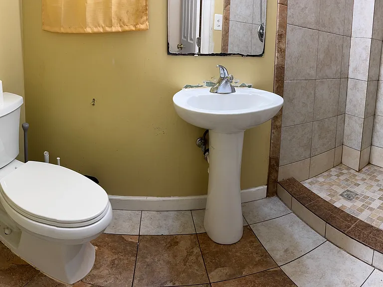 Basement private bathroom - view 2