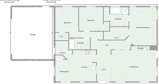 3 bed, 2.0 bath, 1706 sqft, $2,650 — Photo 4