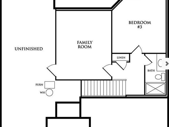 Optional basement finish