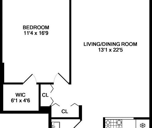 2nd image of 414 W 54th St APT 3E