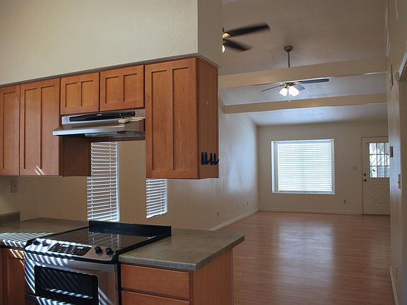 Open concept kitchen_living room. Lots of natural light throughout.