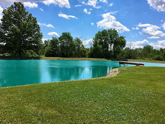 Rear pond