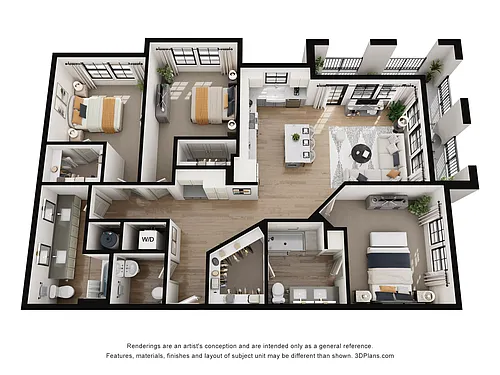 Floor plan The Atlantic