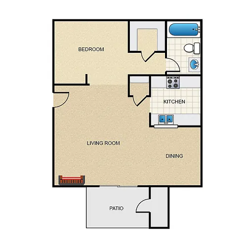 Floor plan E1