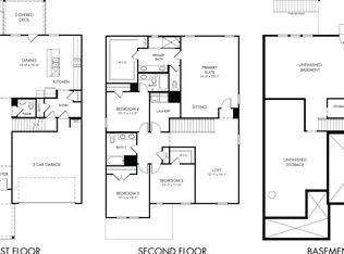 Taylorsville Basement Plan, Martin Springs - Estate Series, Lawrenceville, GA