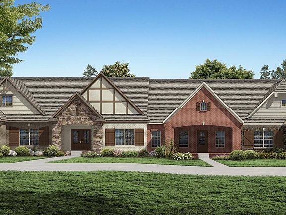 Courtyard Cottage--Elevation B