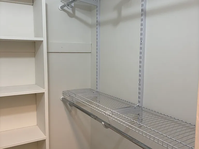 Main bedroom walk-in closet