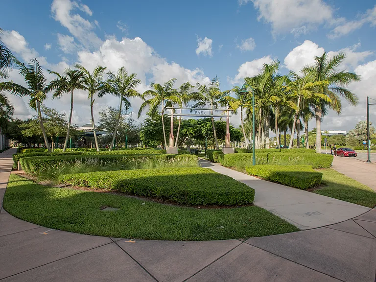 Doral Central Park offers trails, exercise stations, grills and picnic areas