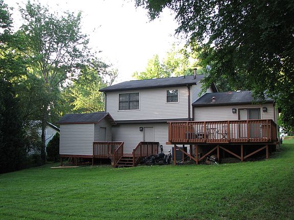 Rear view of  home