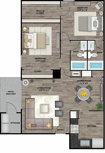 Floor plan 2/2.00
