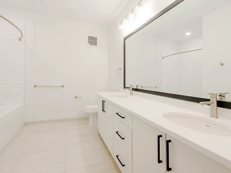 Bathroom with Double Vanity