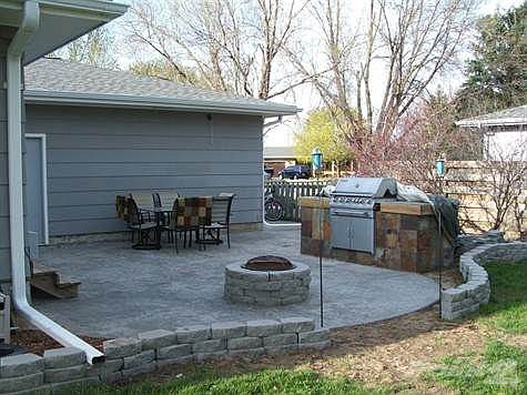 Rear Patio