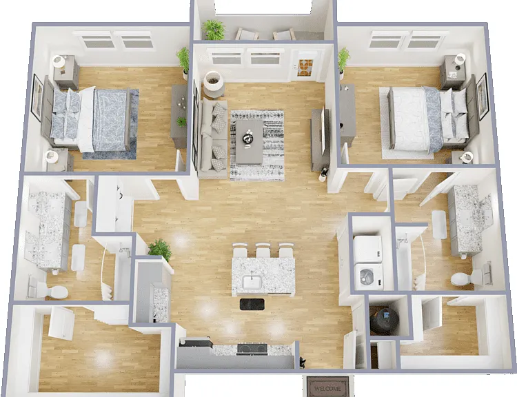 B2 Floorplan Diagram