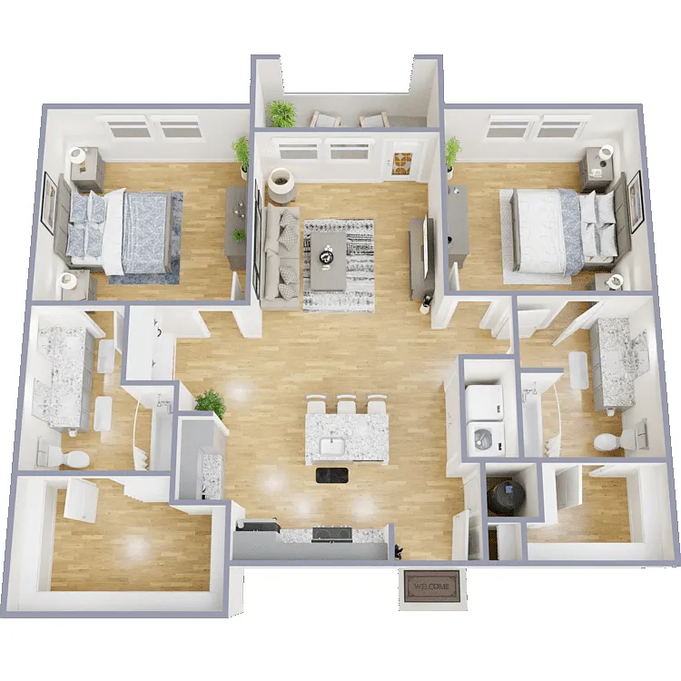 Floor plan B2