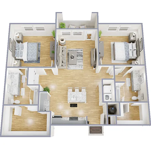 Floor plan B2