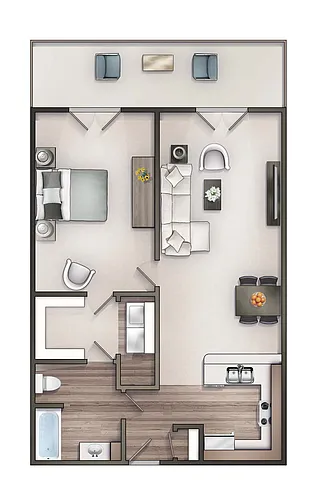Floor plan The Tillery
