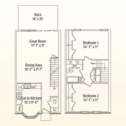 Floor plan The Diana