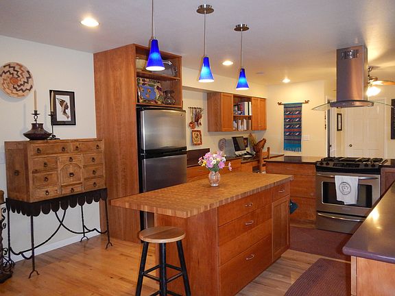 bamboo butcher block island