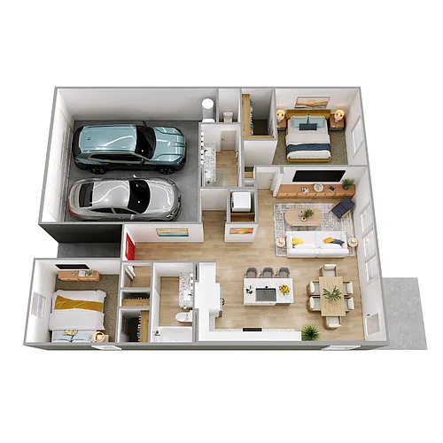 Floor plan Clementine