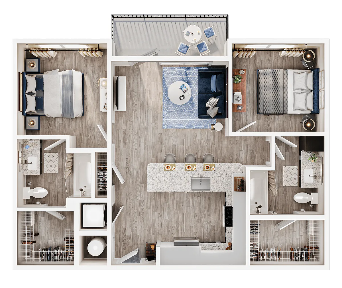 Floor plan B1